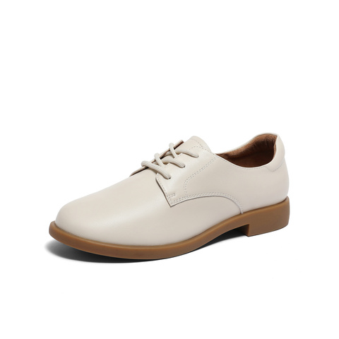 森达平跟单鞋女2024春新商场同款舒适通勤小皮鞋SXQ01AM4