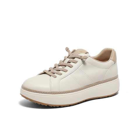 森达运动阿甘鞋女2024春新商场同款户外跑步厚底休闲鞋4HN27AM4