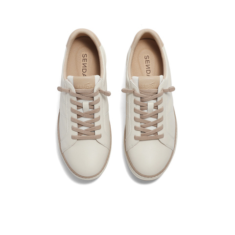 森达运动阿甘鞋女2024春新商场同款户外跑步厚底休闲鞋4HN27AM4