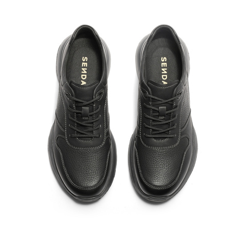 森达运动健步鞋男2024春季新款商场同款舒适行走厚底休闲鞋44W03AM4