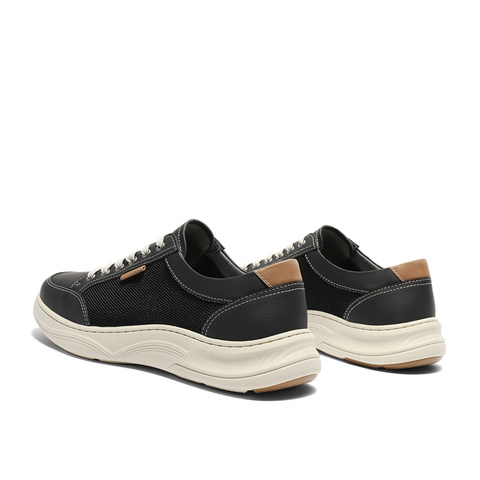 森达户外板鞋男2024夏新款商场同款时尚拼接厚底休闲鞋48306BM4