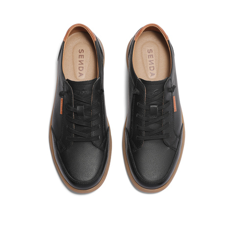 森达户外板鞋男2024春新商场同款时尚行走休闲鞋K1J03AM4