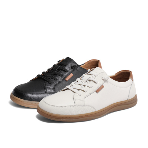 森达户外板鞋男2024春新商场同款时尚行走休闲鞋K1J03AM4