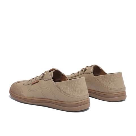 森达时尚板鞋男2024夏新商场同款轻便软面休闲小白鞋K1F01BM4