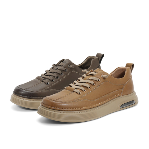 森达户外板鞋男2024春季新套脚款潮流平底休闲鞋V3006AM4