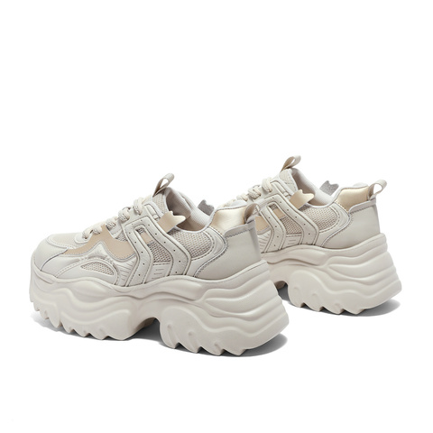 森达老爹鞋女2024春新商场同款运动风厚底休闲鞋SXP01AM4