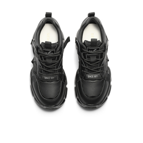 森达运动老爹鞋女2024春新商场同款厚底休闲鞋SXC01AM4