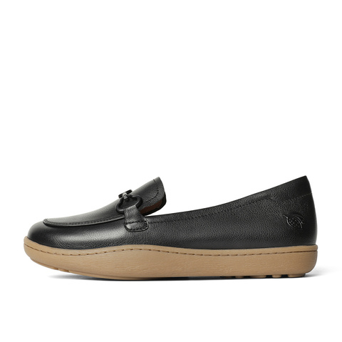 森达乐福鞋女春新商场同款马衔扣一脚蹬舒适单鞋4CFB7AA4