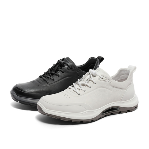 森达户外健步鞋男2024春新商场同款运动风厚底行走休闲鞋1LV01AM4