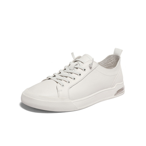 森达简约板鞋男2024夏新商场同款户外行走平底休闲鞋1NP01BM4