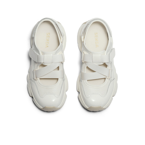 森达户外凉鞋女2024夏季新款厚底休闲老爹运动凉鞋ZBB26BH4