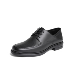 森达舒适正装皮鞋男2024夏新商场同款打孔舒适商务鞋V4W13BM4