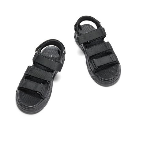 森达运动凉鞋男款2024夏季新款户外厚底休闲沙滩鞋ZYS31BL4