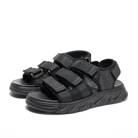 森达运动凉鞋男款2024夏季新款户外厚底休闲沙滩鞋ZYS31BL4