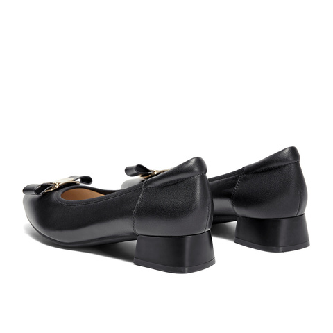 森达通勤鞋女款秋新款商场同款尖头气质浅口单鞋XBD01CQ4