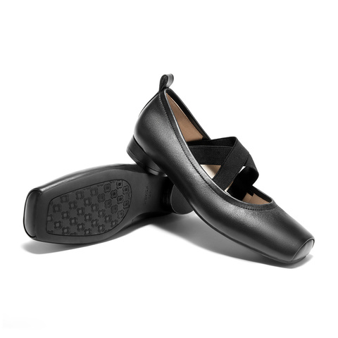 森达玛丽珍鞋女款2024新秋气质低跟浅口单鞋XAJ01CQ4