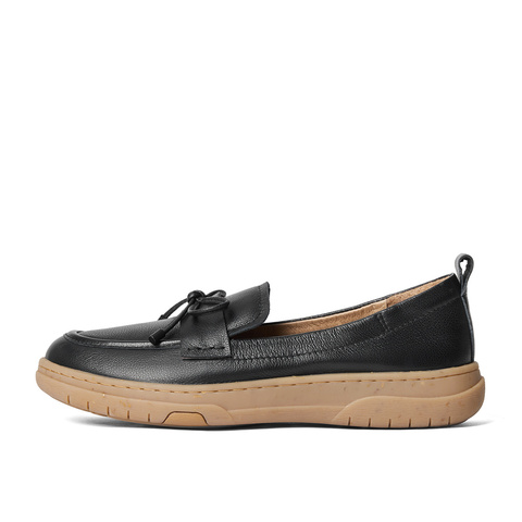 森达乐福鞋女款2024秋季新款商场同款一脚蹬舒适单鞋XBT01CA4