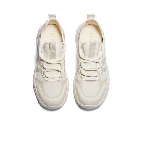 森达健步鞋女款秋季新款商场同款运动风厚底休闲鞋XDR01CM4