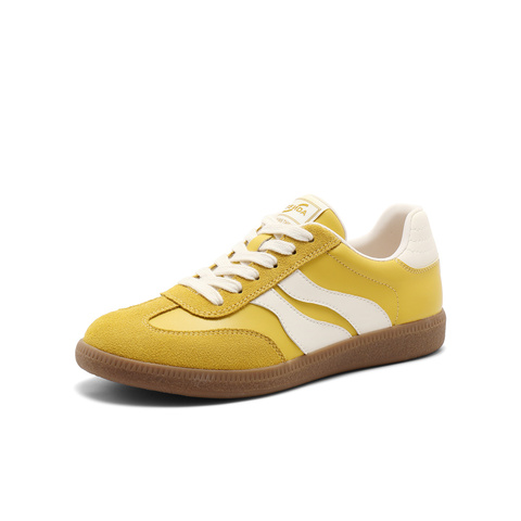 森达德训鞋女款秋季新款拼接户外休闲平底板鞋ZCC79CM4