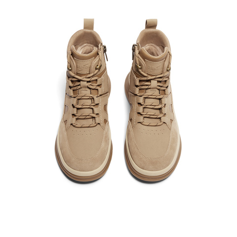 森达工装靴女2024年冬季新商场同款户外运动休闲短靴4UQ49DD4