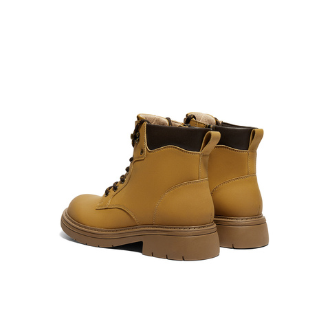 森达马丁靴女2024年冬季新款商场同款时尚户外休闲短靴4JO43DD4