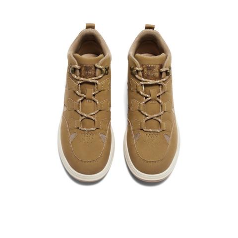 森达工装靴女子年冬商场同款户外高帮短靴4AJ50DD4