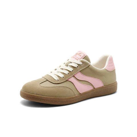 森达德训鞋女款秋季新款拼接户外休闲平底板鞋ZCC79CM4