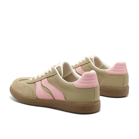 森达德训鞋女款秋季新款拼接户外休闲平底板鞋ZCC79CM4