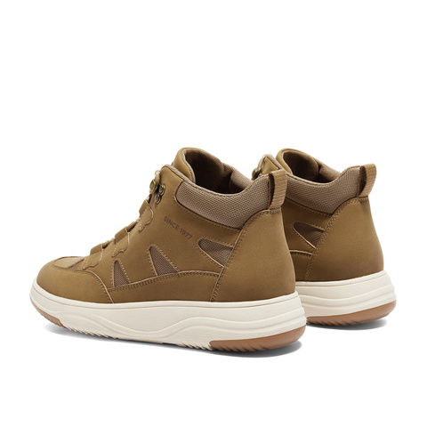 森达工装靴女子年冬商场同款户外高帮短靴4AJ50DD4