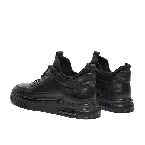 森达皮靴男子年冬商场同款休闲户外低靴K2840DD4