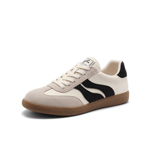 森达德训鞋女款秋季新款拼接户外休闲平底板鞋ZCC79CM4