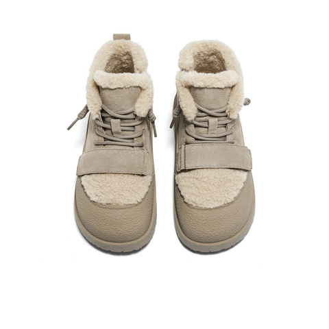 森达雪地靴女年冬季新保暖绒毛户外休闲短靴ZTE18DD4