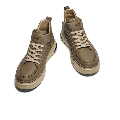 森达工装靴男子年冬商场同款户外休闲鞋短靴V3050DD4