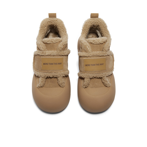 森达雪地靴女款冬商场同款保暖厚底休闲短靴XFP01DD4