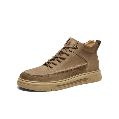 森达工装靴男子年冬商场同款户外休闲潮鞋低靴K3240DD4