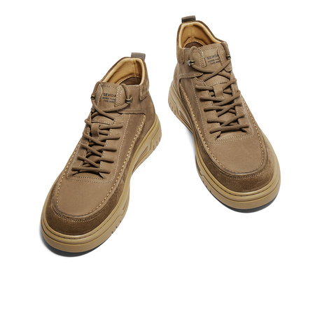 森达工装靴男子年冬商场同款户外休闲潮鞋低靴K3240DD4