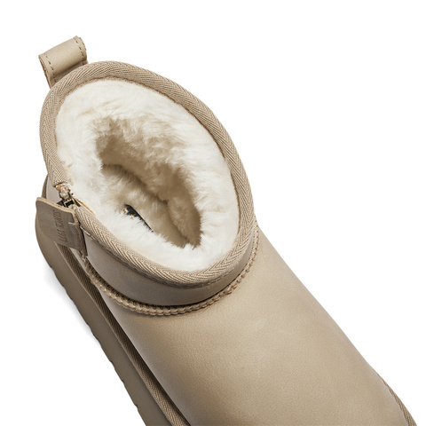 森达雪地靴女款冬甜美舒适保暖厚底休闲短靴ZTE11DD4