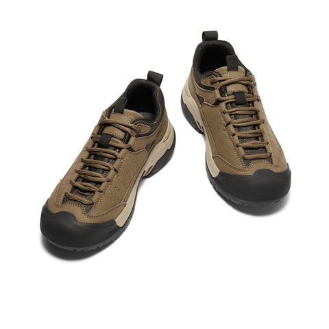 森达健步鞋男款2024冬新商场同款运动风厚底户外休闲鞋1KP01DM4