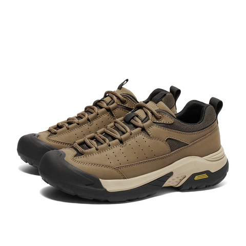 森达健步鞋男款2024冬新商场同款运动风厚底户外休闲鞋1KP01DM4