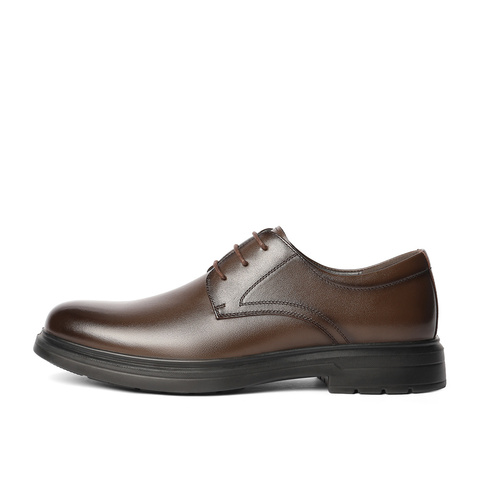 森达时尚正装鞋男2024冬季新款商场同款通勤商务皮鞋1ED01DM4