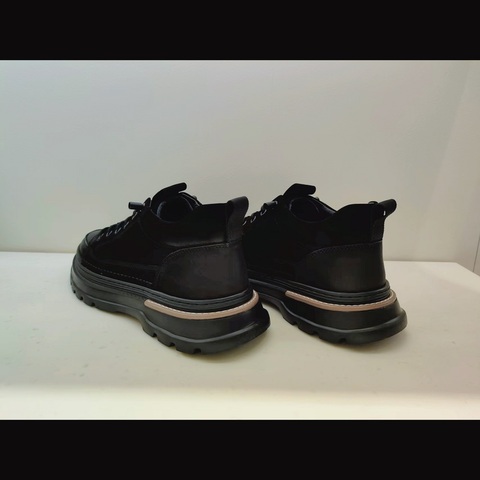 森达工装靴男款冬商场同款户外厚底休闲鞋1TN01DD4