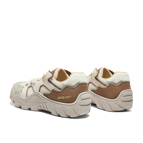 森达阿甘鞋女款2025春季新款拼接厚底户外运动休闲鞋ZCC44AM5