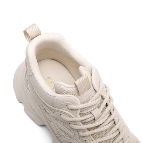 森达老爹鞋女款2025春新商场同款户外运动风厚底休闲鞋XKF01AM5