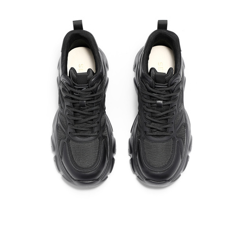 森达老爹鞋女款2025春新商场同款户外运动风厚底休闲鞋XKF01AM5