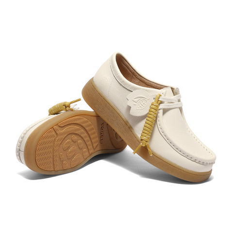 森达袋鼠鞋女款2025春季新款商场同款奶冻可可休闲鞋4SR20AM5