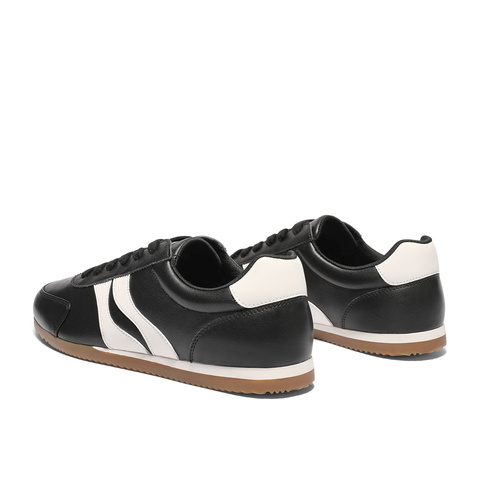 森达板鞋男2025春季新款商场同款双鱼系列休闲小白鞋1VP01AM5