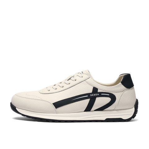 森达板鞋男款2025春季新款商场同款户外跑步休闲鞋1UX01AM5