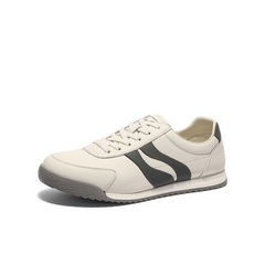 森达板鞋男2025春新商场同款双鱼系列户外休闲小白鞋1UY01AM5