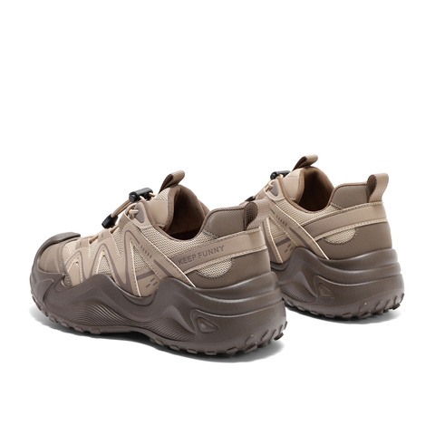 森达轻岩女款2025春季新款商场同款户外运动休闲老爹鞋XKJ01AM5