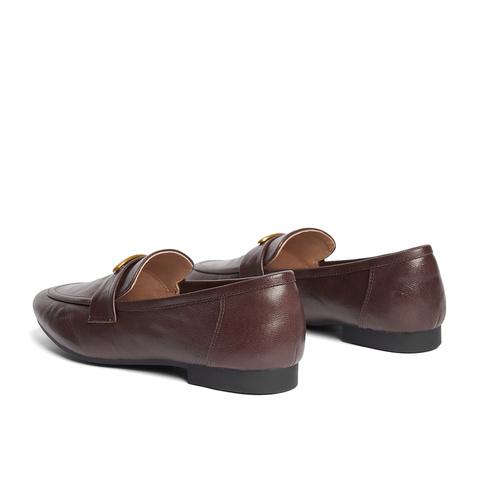 森达乐福鞋女款2025春新通勤职业平底舒适单鞋ZTF14AA5